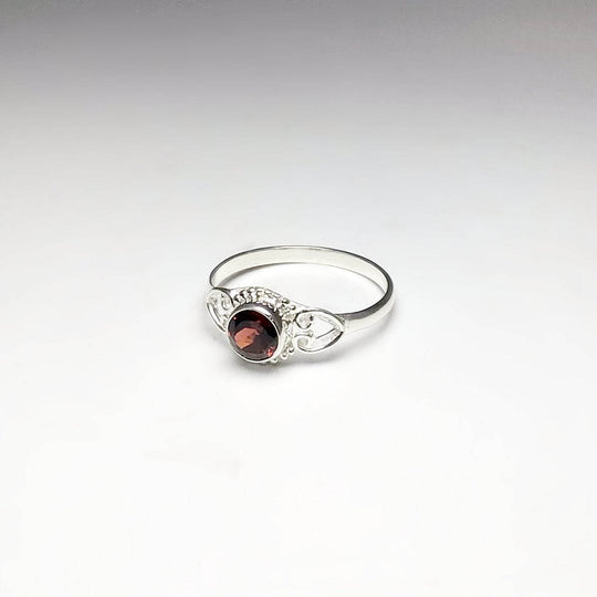 Garnet Ring-Rocks and Gems Canada