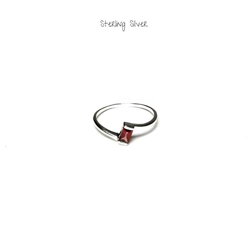 Garnet Ring-Rocks and Gems Canada