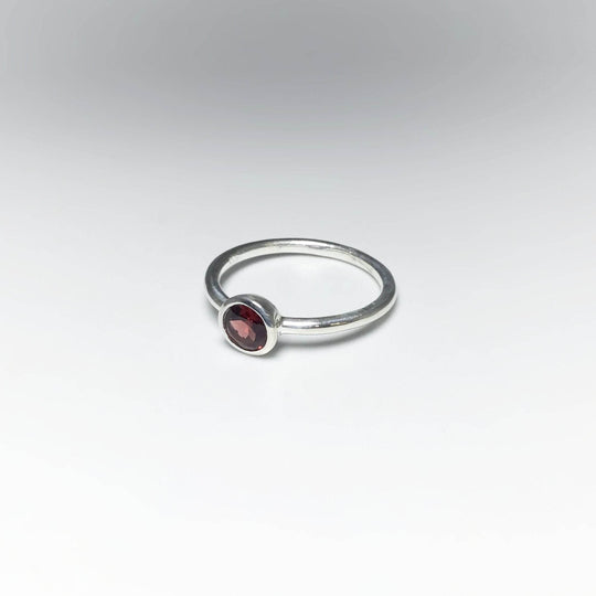 Garnet Ring-Rocks and Gems Canada