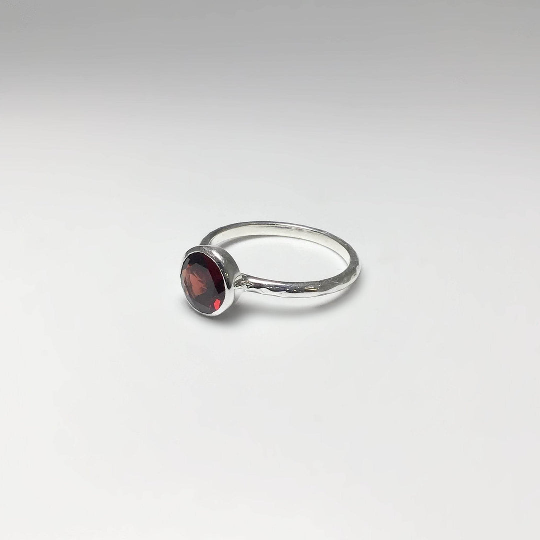 Garnet Ring-Rocks and Gems Canada