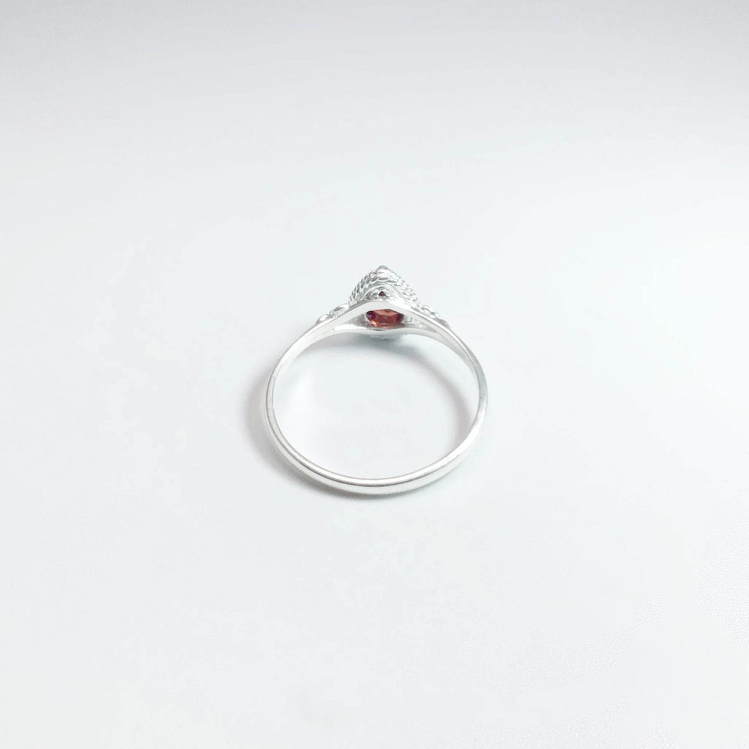 Garnet Ring-Rocks and Gems Canada