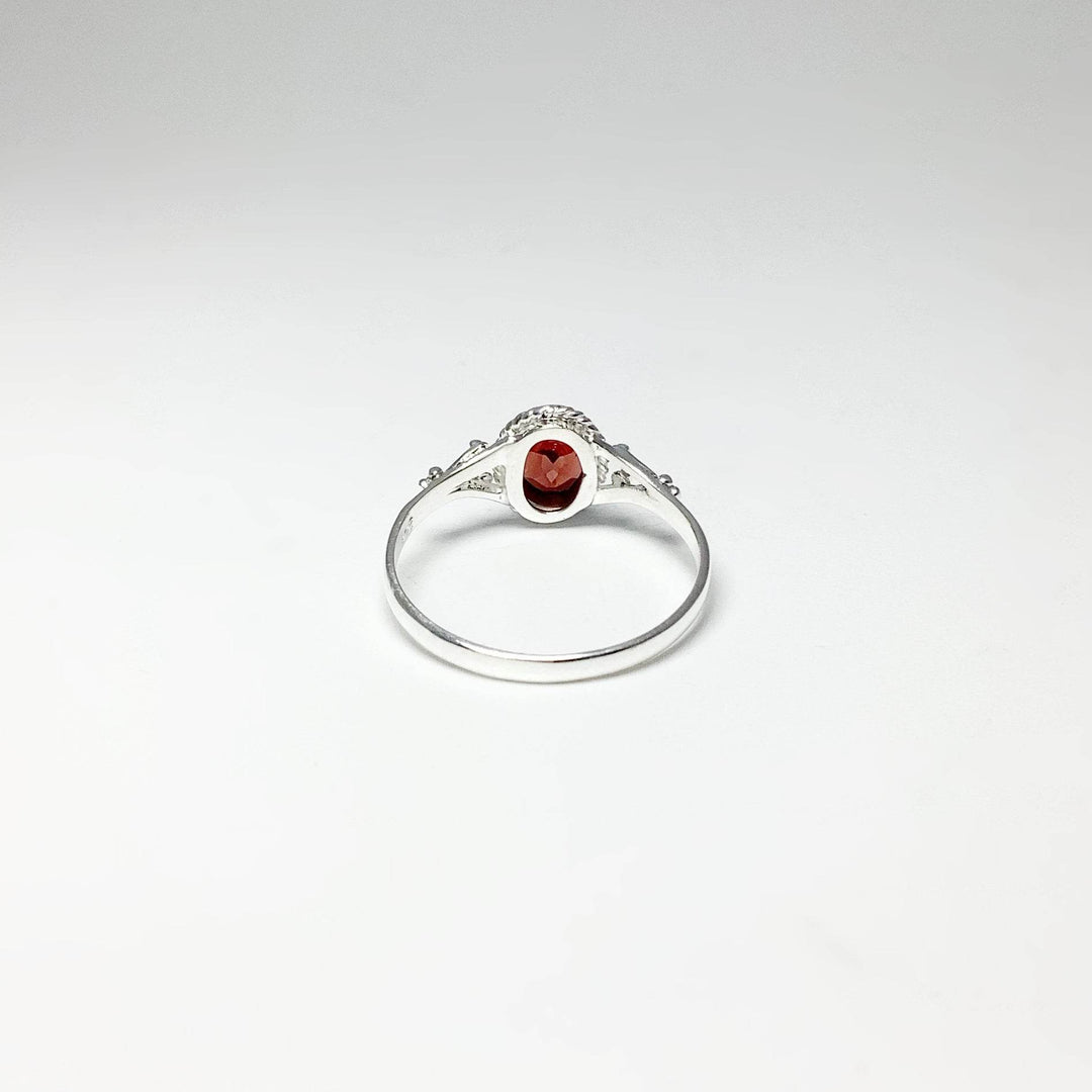 Garnet Ring-Rocks and Gems Canada