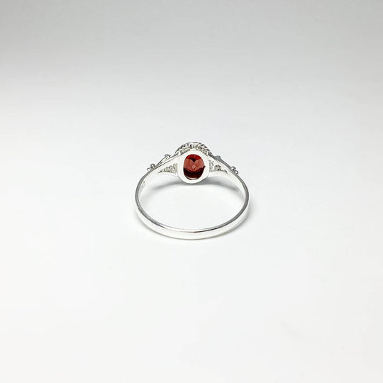 Garnet Ring-Rocks and Gems Canada