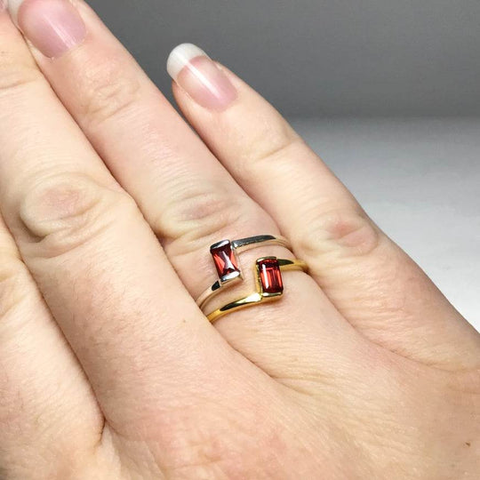 Garnet Ring-Rocks and Gems Canada