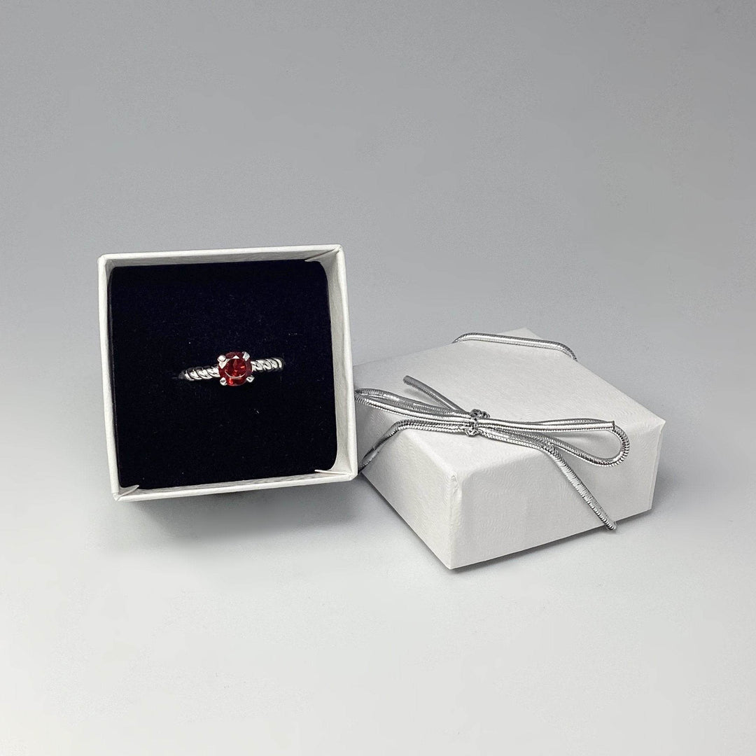 Garnet Ring-Rocks and Gems Canada