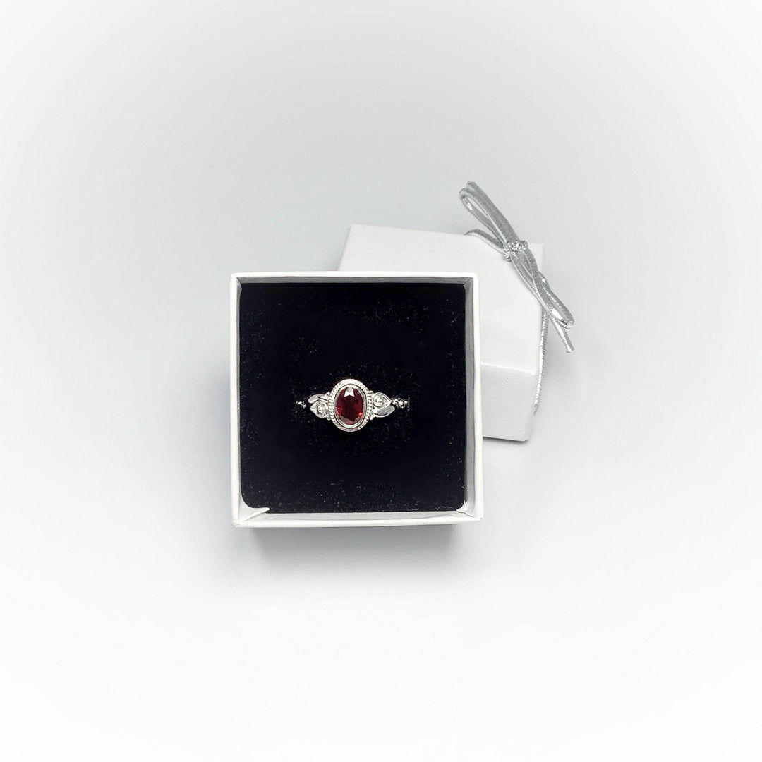 Garnet Ring-Rocks and Gems Canada