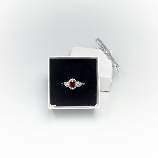 Garnet Ring-Rocks and Gems Canada