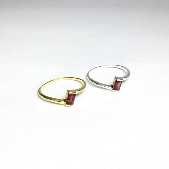 Garnet Ring-Rocks and Gems Canada