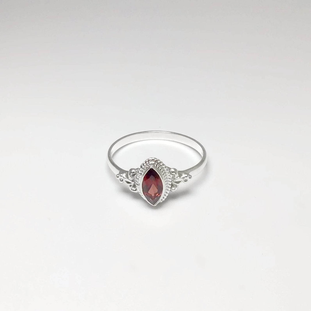 Garnet Ring-Rocks and Gems Canada