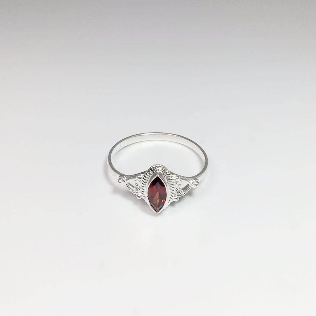 Garnet Ring-Rocks and Gems Canada