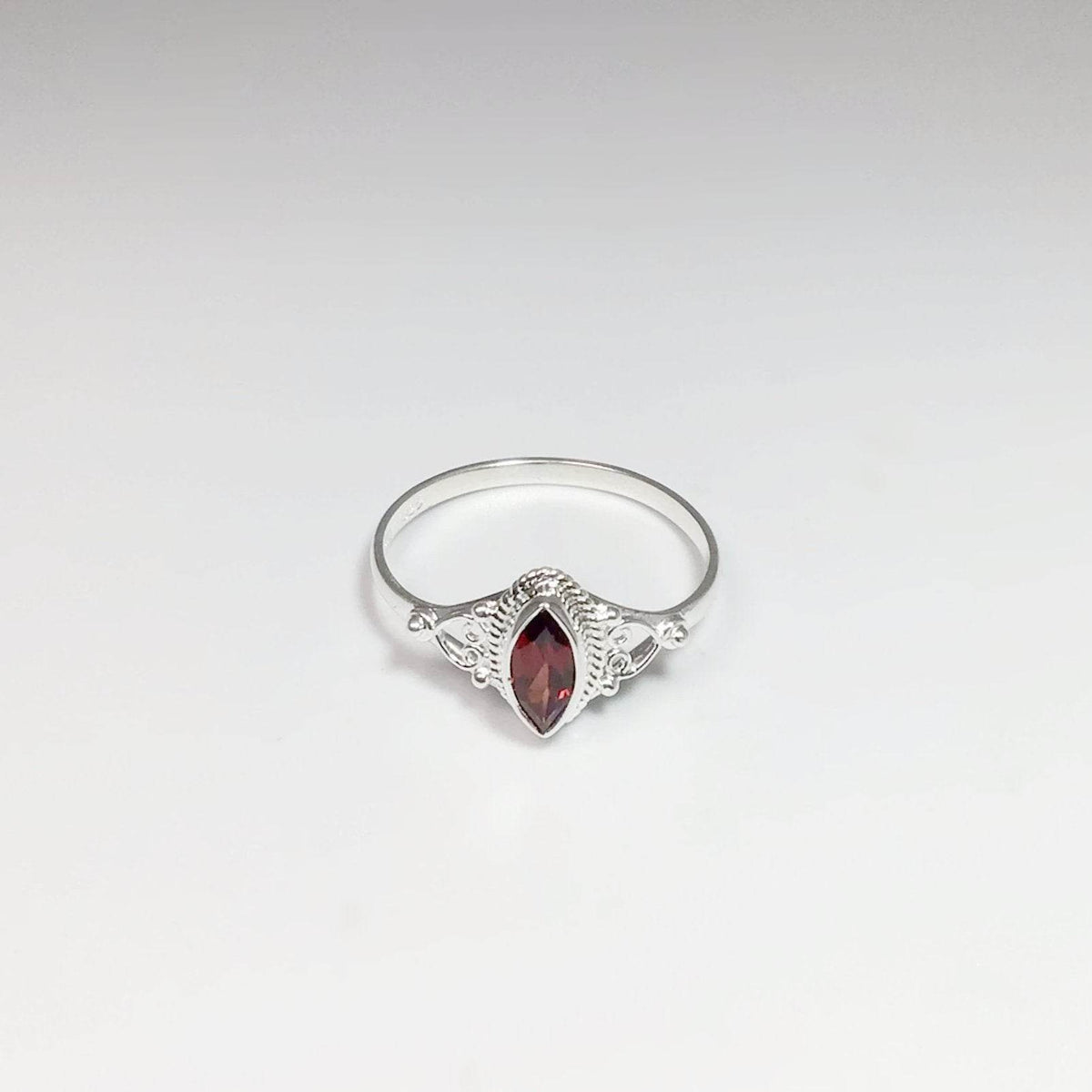 Garnet Ring-Rocks and Gems Canada