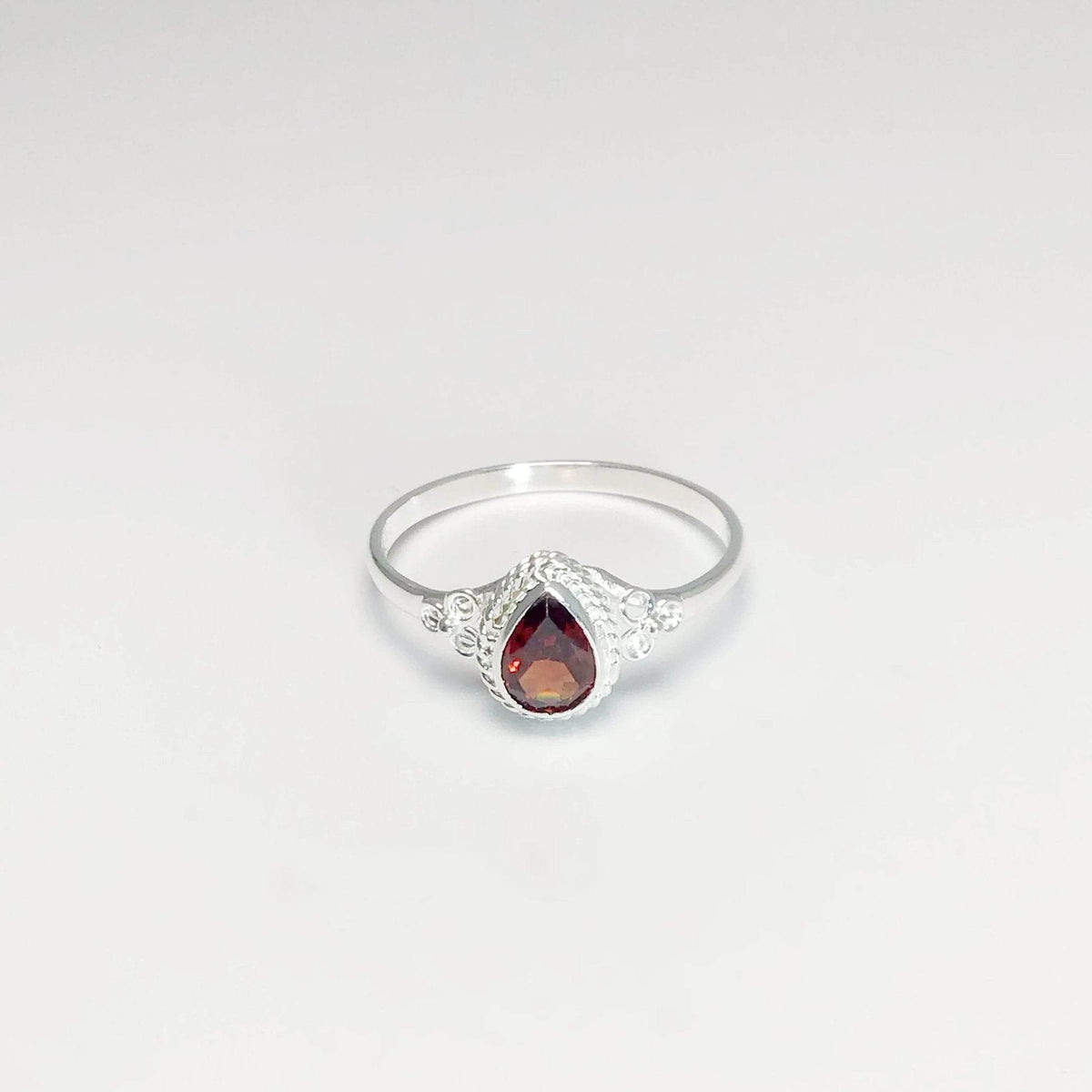 Garnet Ring-Rocks and Gems Canada