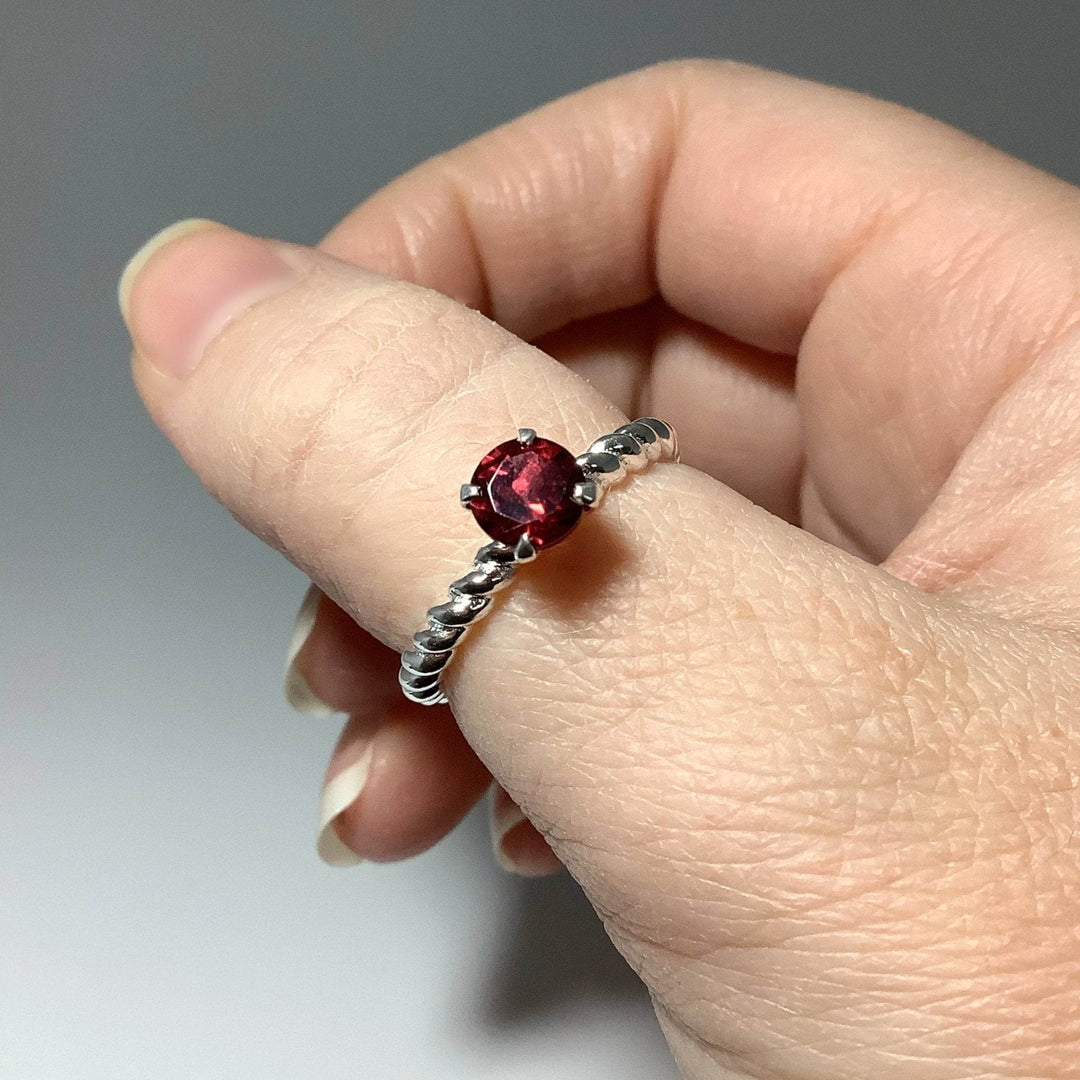 Garnet Ring-Rocks and Gems Canada