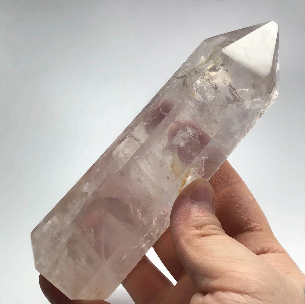 Girasol Quartz Point-Rocks and Gems Canada