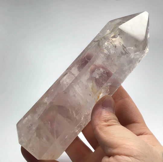 Girasol Quartz Point-Rocks and Gems Canada