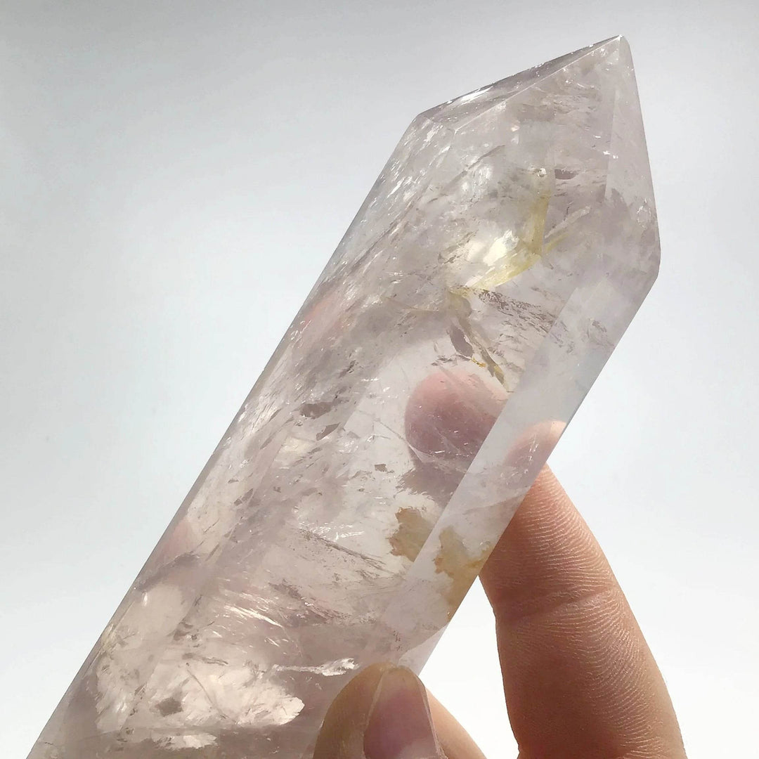 Girasol Quartz Point-Rocks and Gems Canada