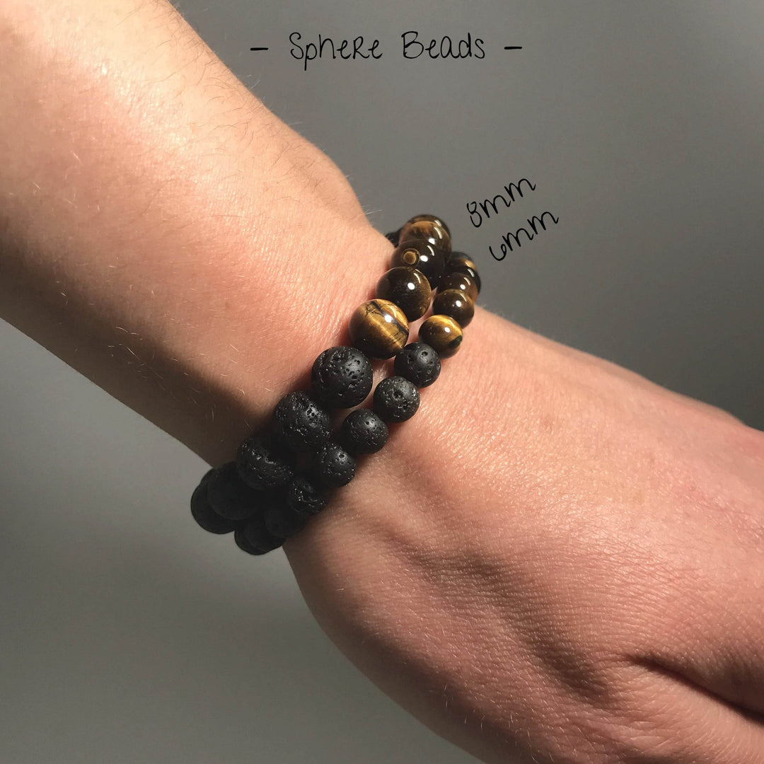 Gold Tiger Eye Beaded Bracelet-Rocks and Gems Canada