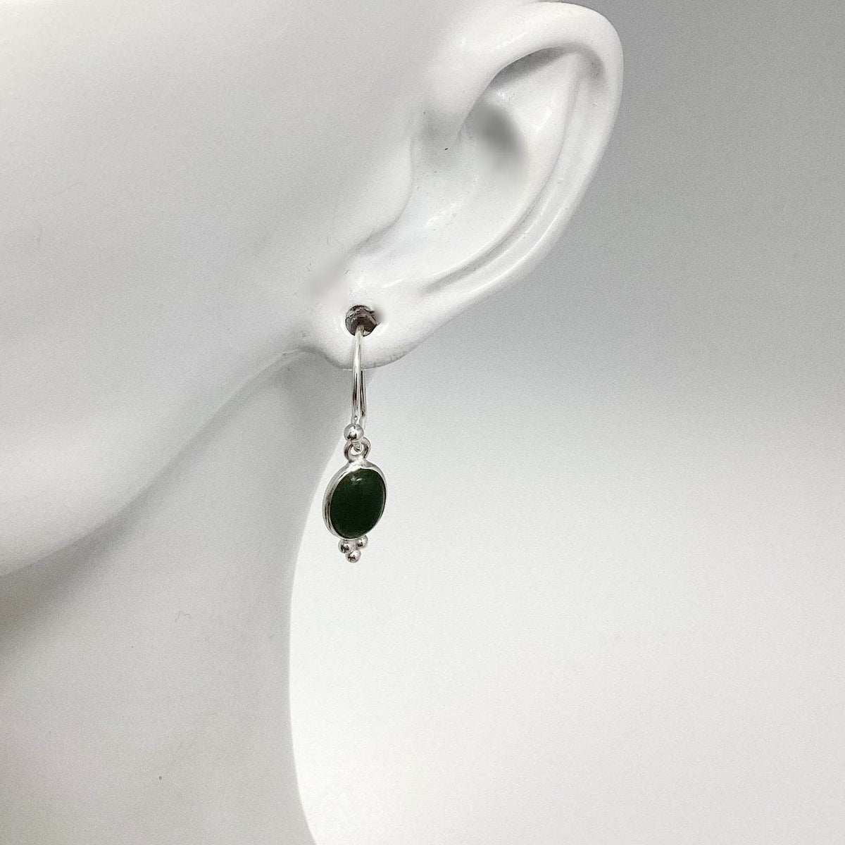 Green Aventurine Dangle Earrings-Rocks and Gems Canada