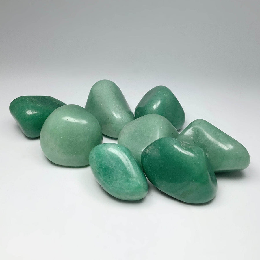 Green Aventurine Tumble-Rocks and Gems Canada