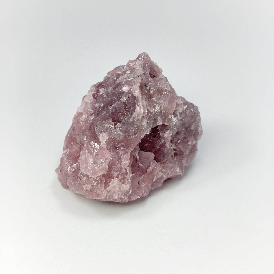 Guava Rose Quartz Rough Chunk-Rocks and Gems Canada
