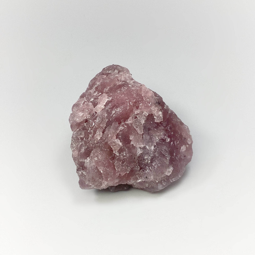 Guava Rose Quartz Rough Chunk-Rocks and Gems Canada