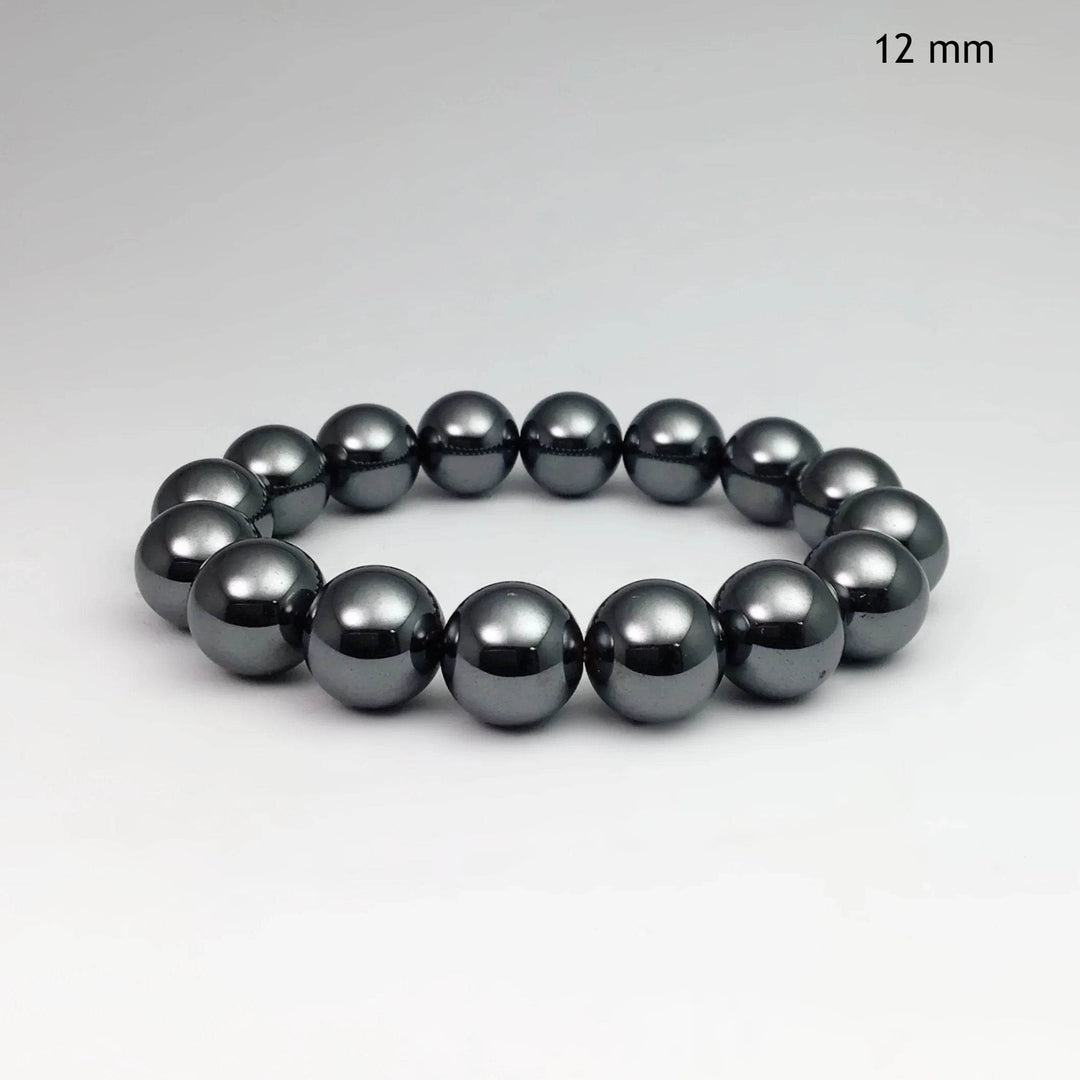 Hematite Beaded Bracelet-Rocks and Gems Canada