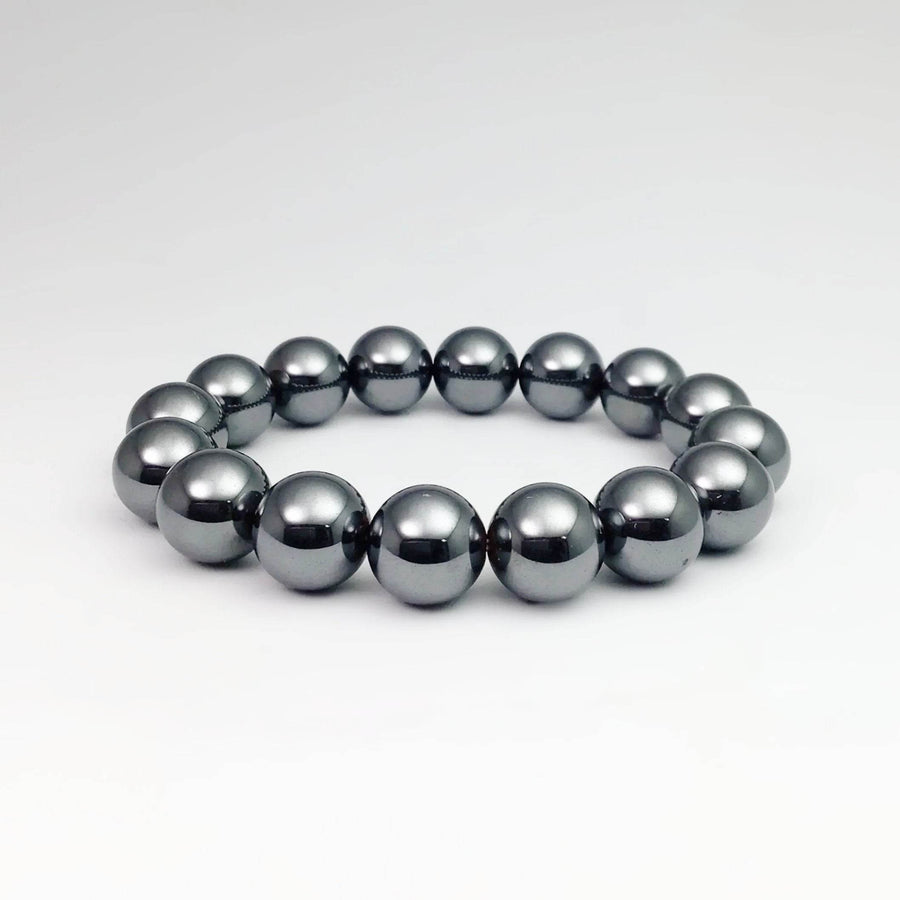 Hematite Beaded Bracelet-Rocks and Gems Canada