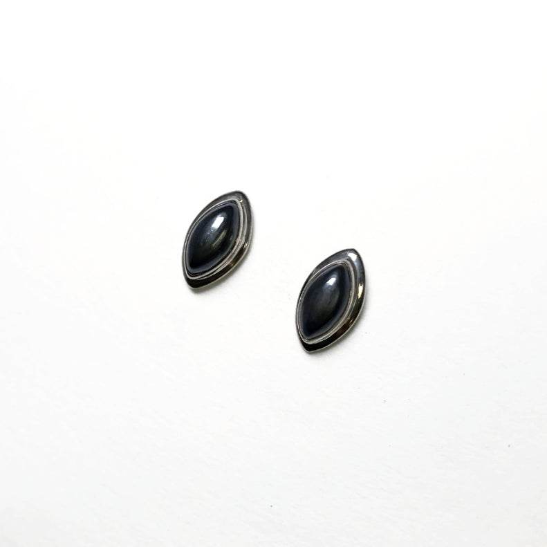 Hematite Stud Earrings-Rocks and Gems Canada