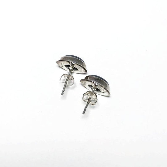 Hematite Stud Earrings-Rocks and Gems Canada