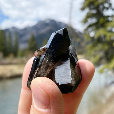 Smoky Quartz Cluster