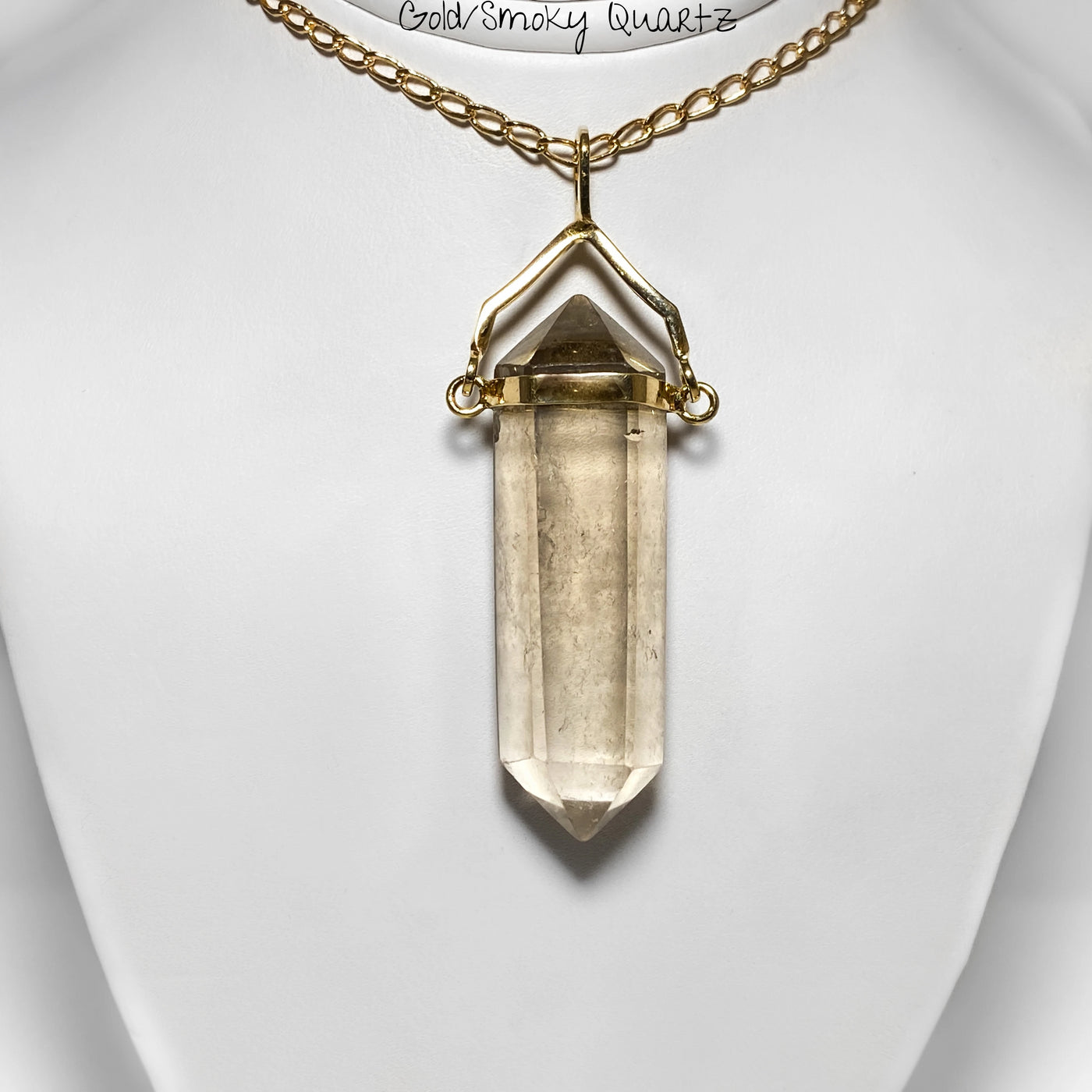 Crystal Point Swivel Necklace