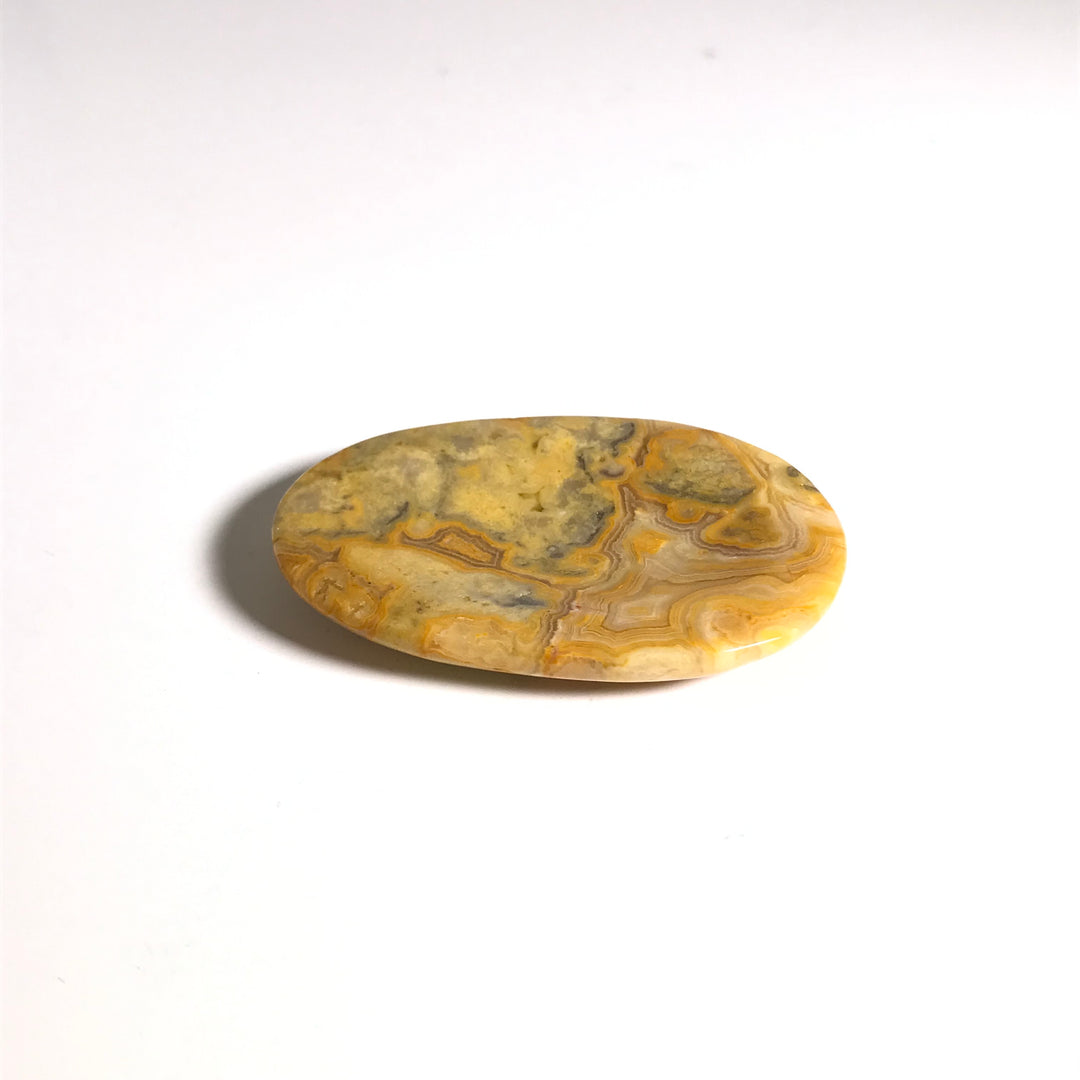 Worry Stone - Crazy Lace Agate - Rocks and Gems Canada