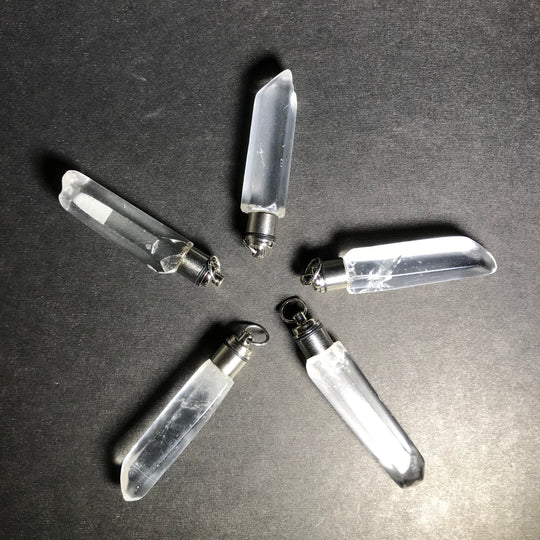 LED Quartz Point Pendant - Rocks and Gems Canada