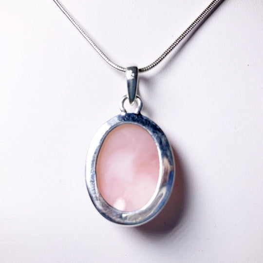 Pink Peruvian Opal Pendant - Rocks and Gems Canada