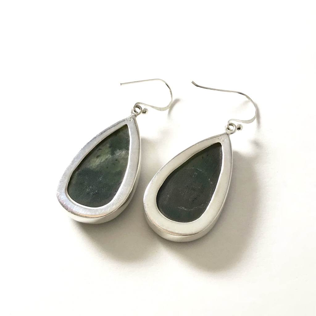 Jade Dangle Earrings-Rocks and Gems Canada