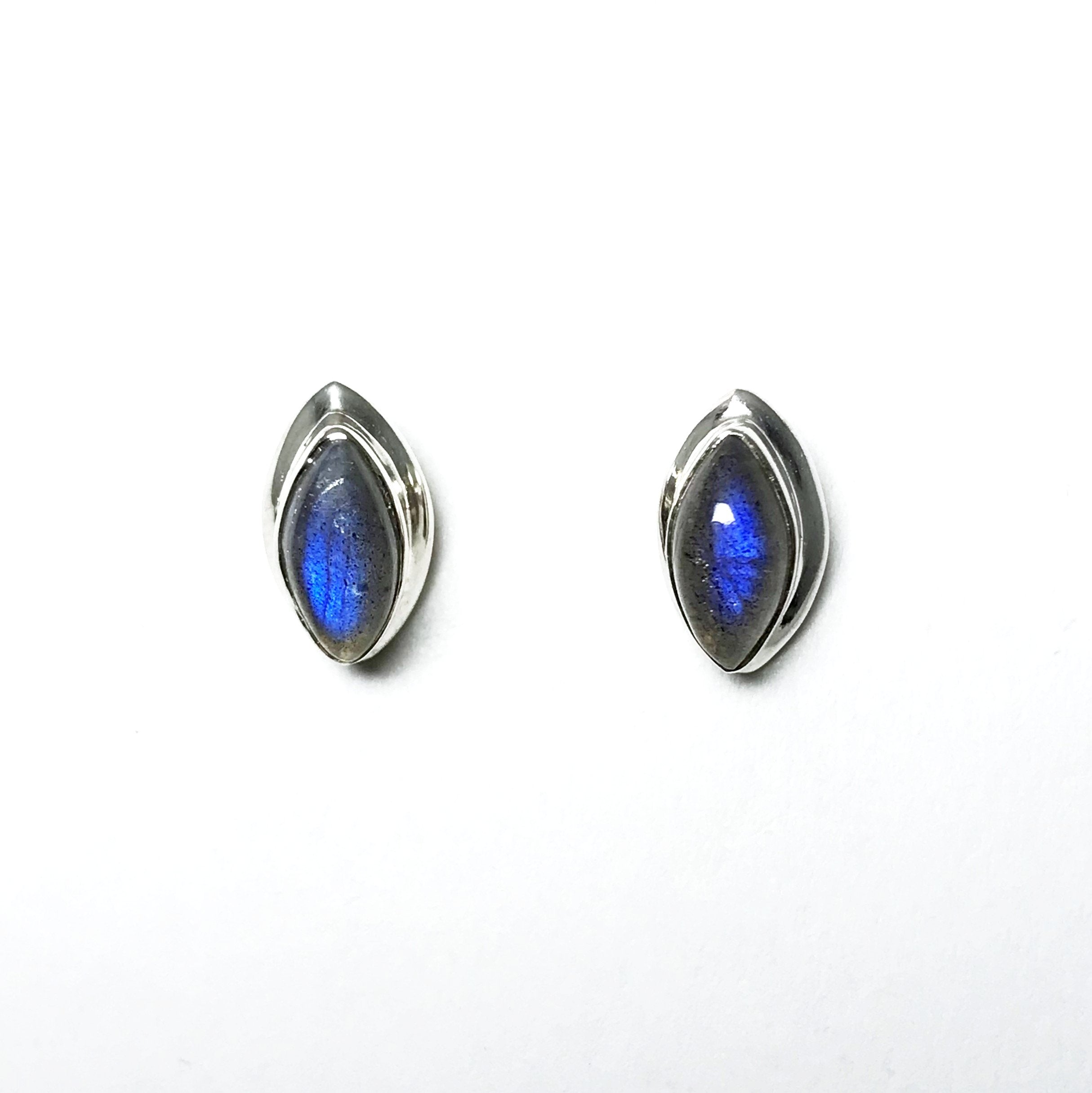 Labradorite Stud Earrings Rocks and Gems Canada