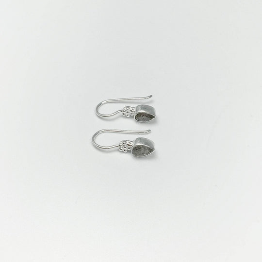 Labradorite Dangle Earrings-Rocks and Gems Canada