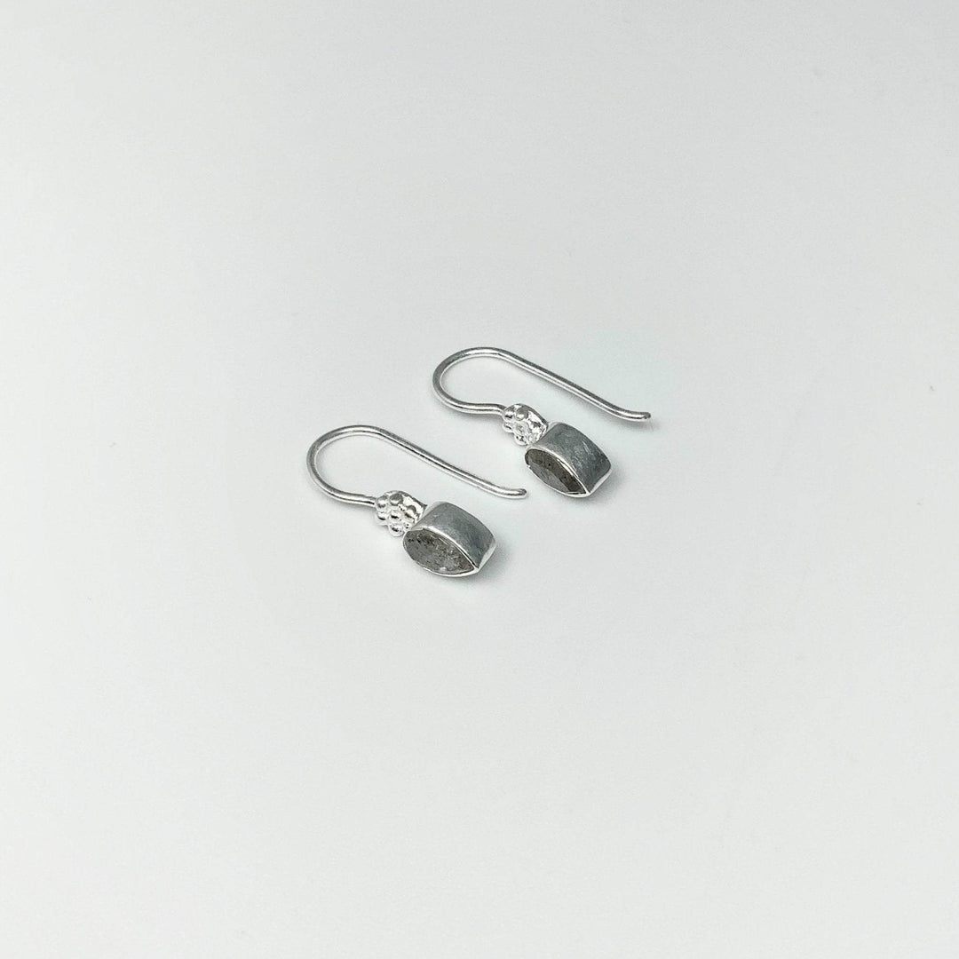 Labradorite Dangle Earrings-Rocks and Gems Canada