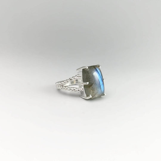 Labradorite Ring-Rocks and Gems Canada