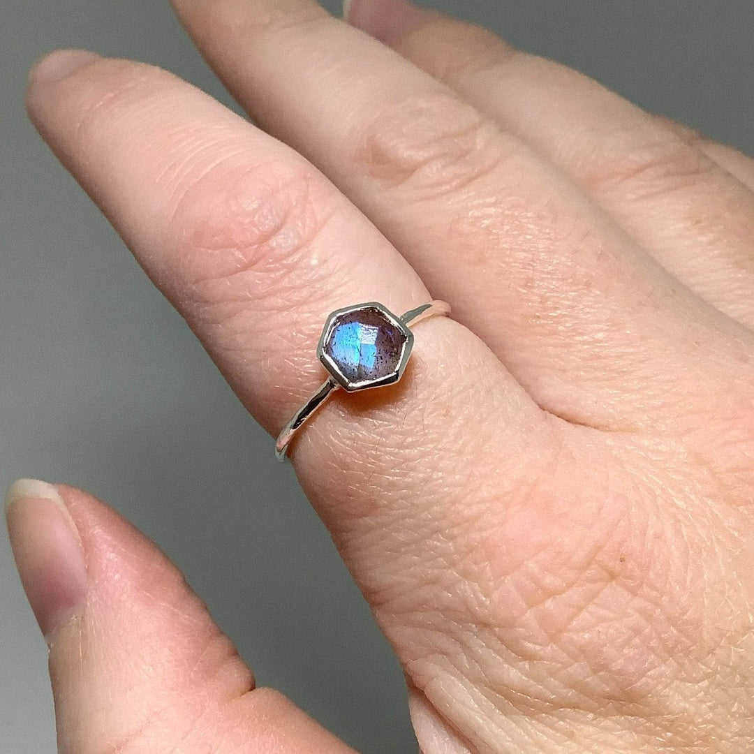 Labradorite Ring-Rocks and Gems Canada