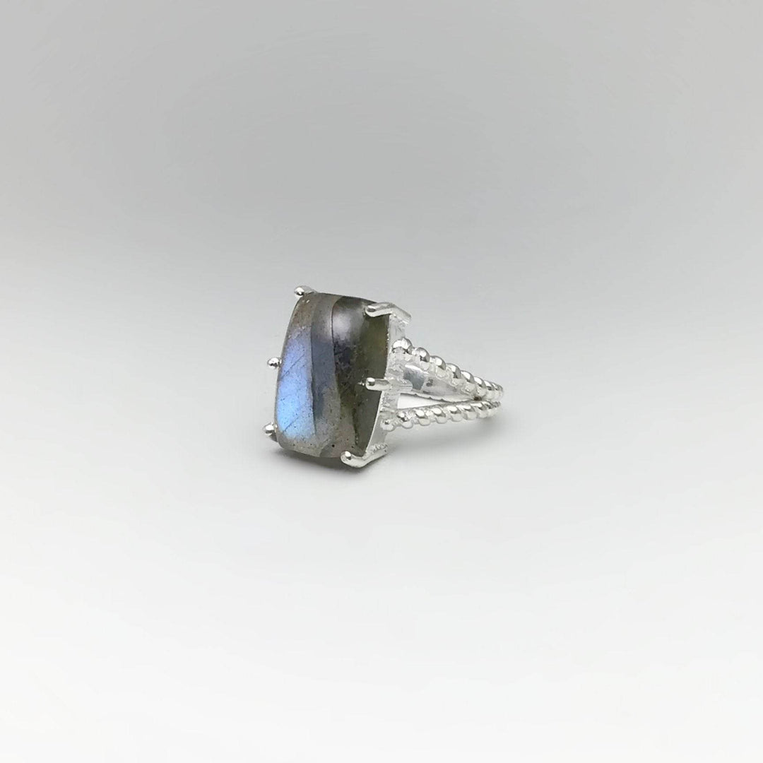 Labradorite Ring-Rocks and Gems Canada