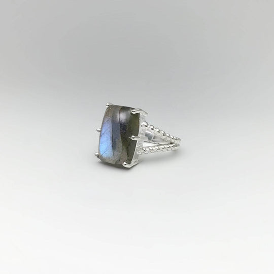 Labradorite Ring-Rocks and Gems Canada