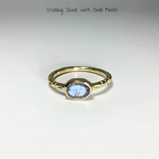 Labradorite Ring-Rocks and Gems Canada
