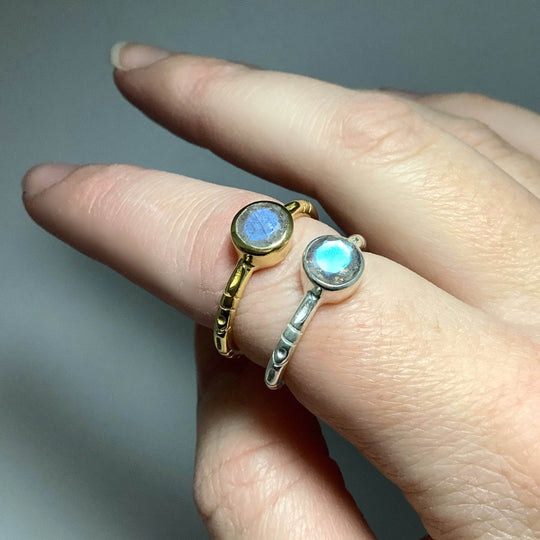 Labradorite Ring-Rocks and Gems Canada