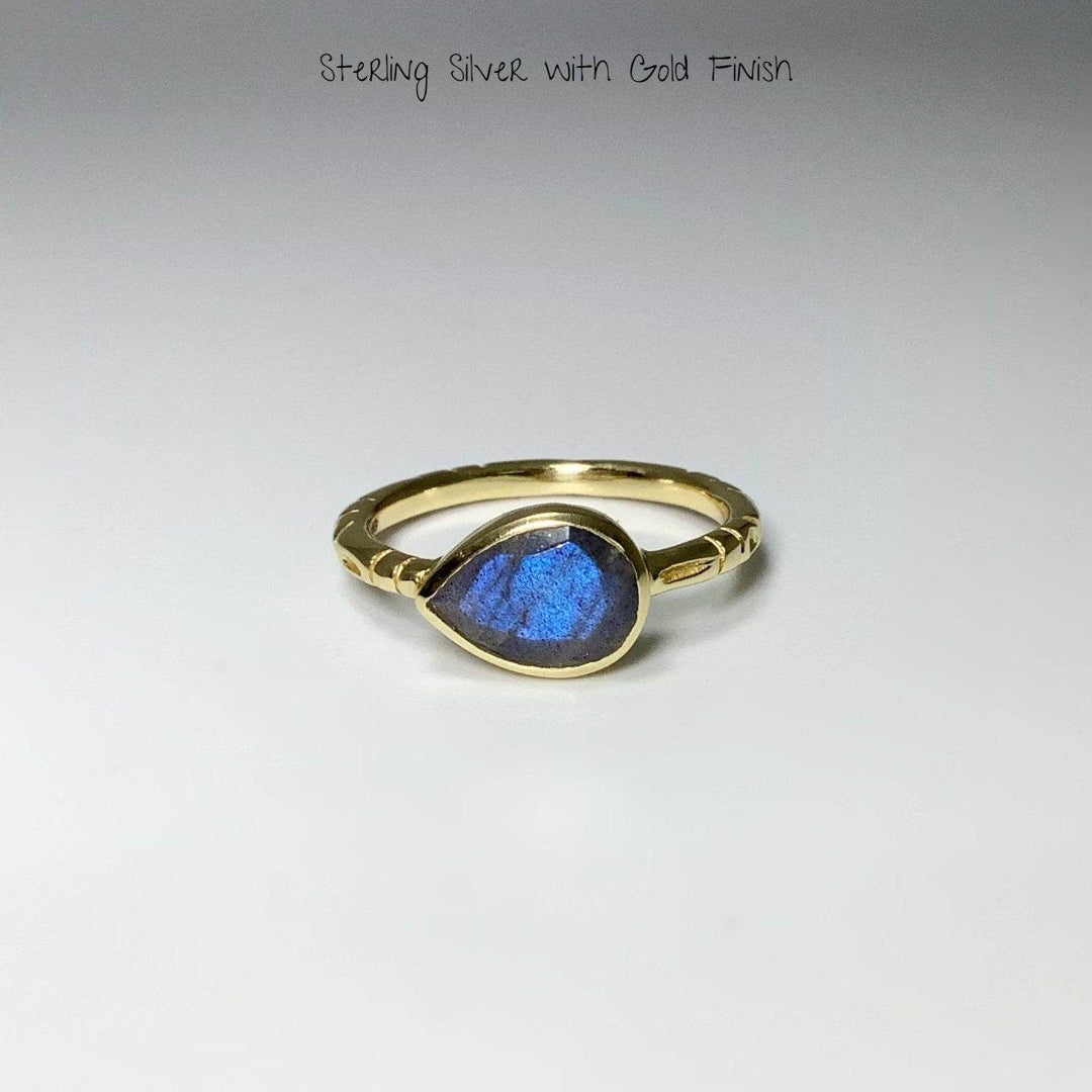 Labradorite Ring-Rocks and Gems Canada
