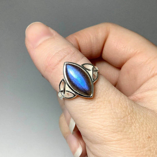Labradorite Ring-Rocks and Gems Canada