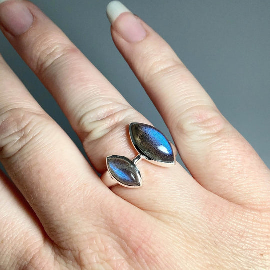Labradorite Ring-Rocks and Gems Canada