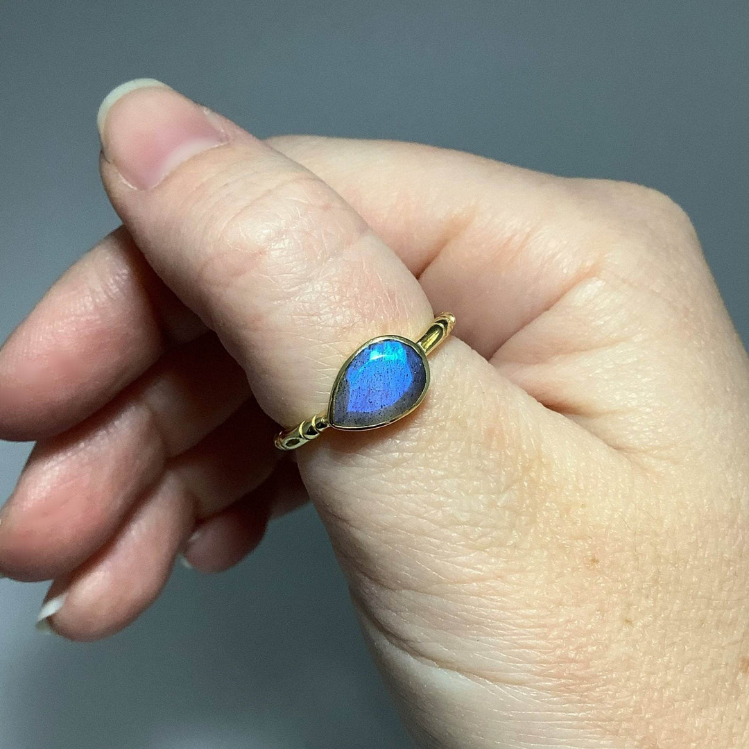 Labradorite Ring-Rocks and Gems Canada