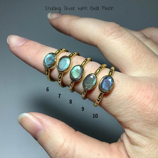 Labradorite Ring-Rocks and Gems Canada