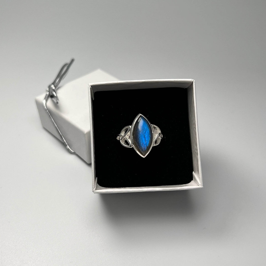 Labradorite Ring-Rocks and Gems Canada